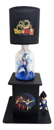 Lámpara De Vegeta Dragonball Anime Colección Ssj Artesanal