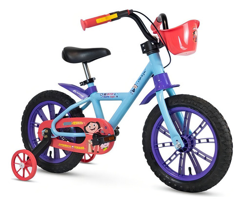 Bicicleta infantil Nathor Aro 14 Show Da Luna