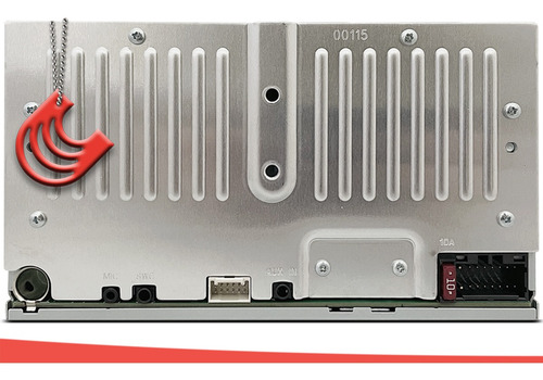Imagem 5 de 8 de Central Multimidia Pioneer Dmh-a248bt Espelhamento Bt Usb