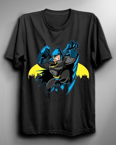 Polera De Batman Cartoon