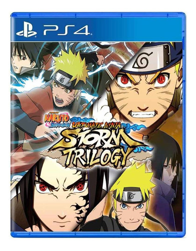 Naruto Shippuden Ultimate Ninja Storm Trilogy Ps4 - Físico