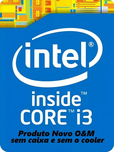 Processador Intel Core i3-7100 3.9GHz 2 Núcleos Cache 3MB Soquete