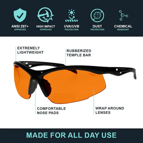 Lentes de seguridad bifocales new arrivals