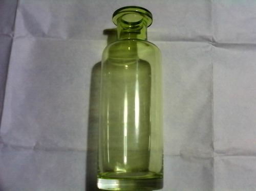 Frasco-botellon-vidrio-verde Lima- Formato  Farmacia  Deco -