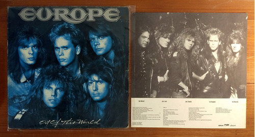 Europe Out Of This World 1988 Disco Lp Vinilo Brasil