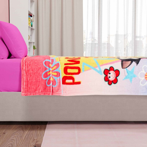 Cobertor Serenity Individual - Providencia Color Minnie Baile