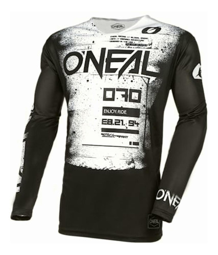 O'neal Mayhem V.24 Jersey Scarz Para Hombre, Negro/blanco,