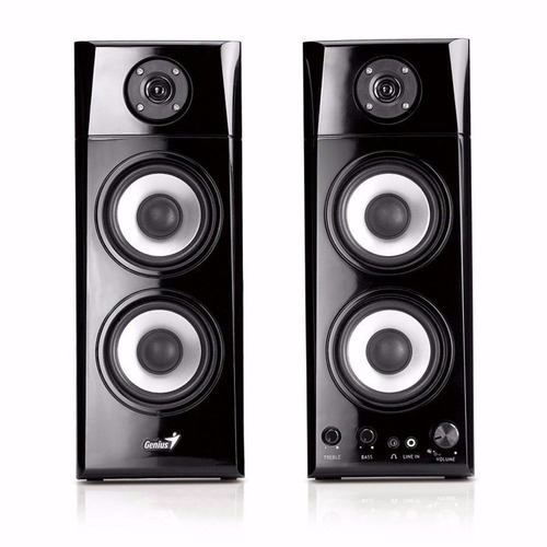 Imagen 2 de 2 de Parlantes Genius Sp-hf1800a 1800 220v Line In 50w Rms Hifi