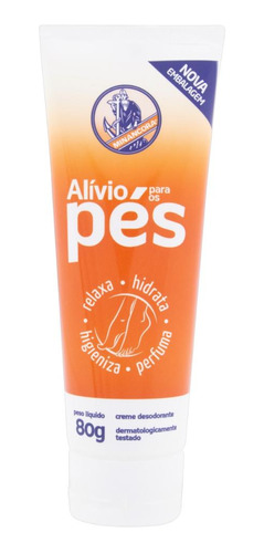 Creme Desodorante Minancora Alívio Para Os Pés 80g