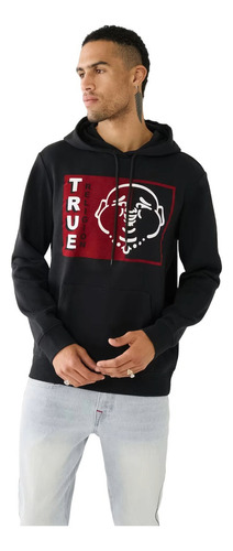 True Religion Sudadera Hombre Logo Buda 100% Original