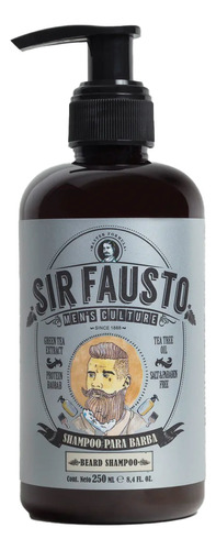 Sir Fausto Men´s Culture Shampoo Hidratante Para Barba 250ml