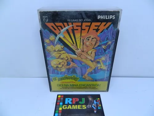 Philips - Odyssey - Cartucho - Fita - Jogo Didi na mina