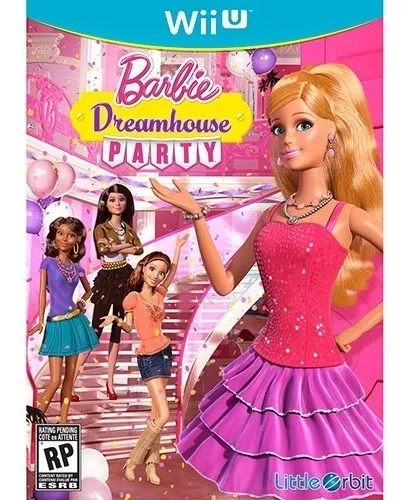 Jogo Barbie Dreamhouse Party Nintendo Wii U Midia Fisica