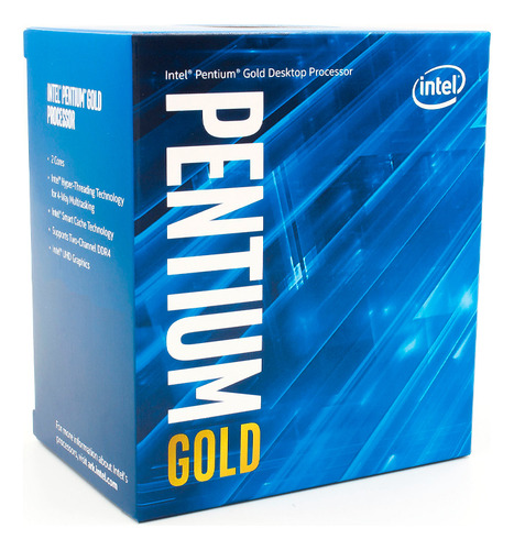 Procesador Intel Pentium Gold 4.10ghz 4mb Smartcache Lga1200