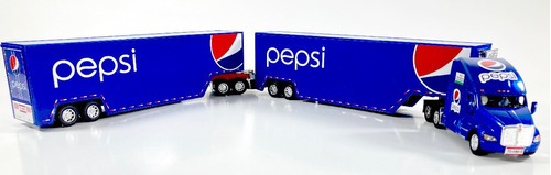 Trailer Kenworth T700 Doble Caja Dolly Full Pepsi 1:68