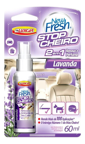 Cheirinho Automotivo Stop Cheiro Lavanda Spray 60ml
