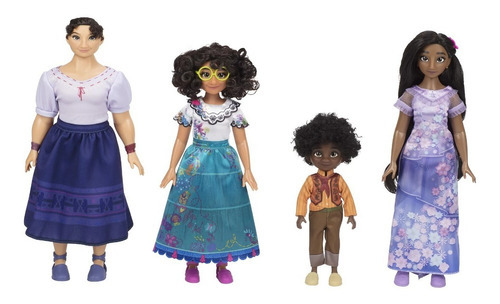 Set De Muñecos Encanto - Mirabel, Isabela, Luisa Y Antonio