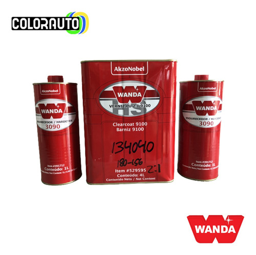 Transparente Wanda 2:1 1/1 4lt+2lt Activador