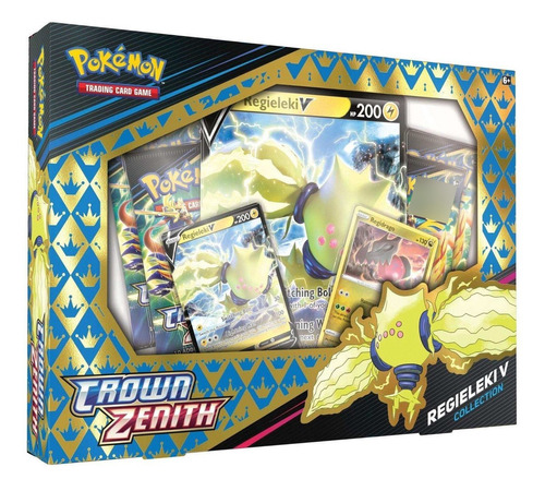 Pokémon Crown Zenith Collection - Regieleki V Box Español