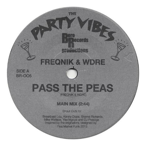 Compacto Importado - Freqnik & Wdre - Pass The Peas - Rap