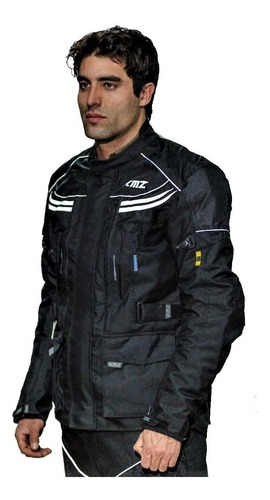 Chaqueta Moto Kmz Atacama Black Para Invierno