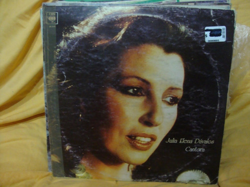 Vinilo Julia Elena Davalos Cantora Aa F1