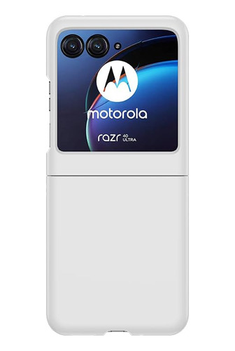 Funda Para Motorola Razer 40 Ultra Blanco