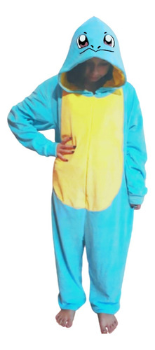 Pijama Kigurumi Macacão Pokemon Pikachu Charmander Squirtle 