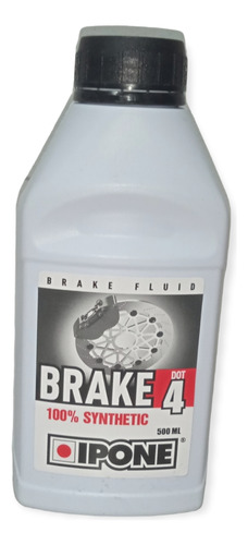 Liga De Freno Ipone Brake Fluid 100% Sintético Dot4 500ml