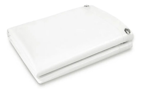 Imagen 1 de 6 de Protector Cortina De Baño Blanco Anti Hongos 40 Micrones