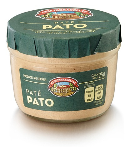 Pate Casa Tarradellas Pato 125gr