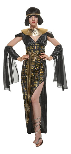 Eraspooky Disfraz Sexy Gloden De La Reina Egipcia Cleopatra