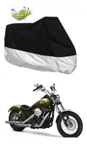 Funda Xxl 100% Impermeable Harley Davidson Dyna Street Bob