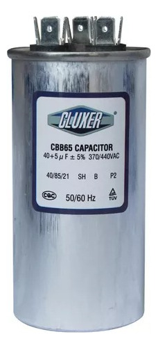 Capacitor Doble 40+5 Mf Para Mini Split Todas Las Marcas