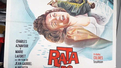 Afiche Cine Poster Jean-gabriel Albicocco Rat D'amérique