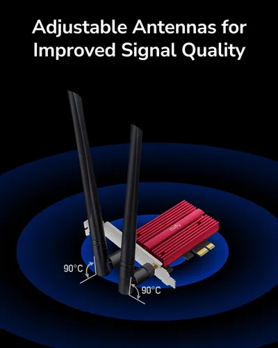 Cudy Tarjeta Wifi 7 Be9300 Pcie 6 Ghz Bluetooth 5.4