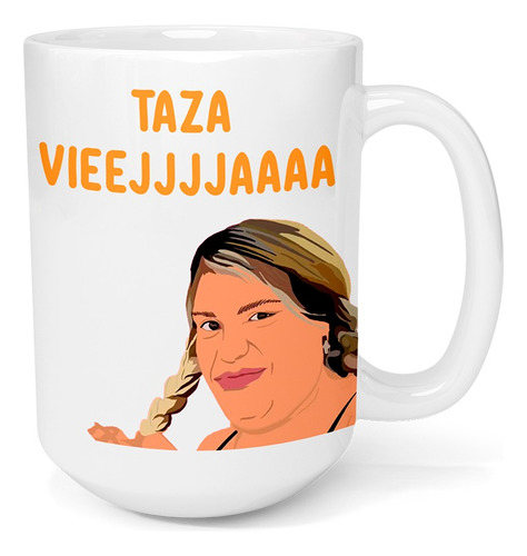 Taza Cerámica Gigante 425 Ml Wendy Taza Vieja Casa Famosos