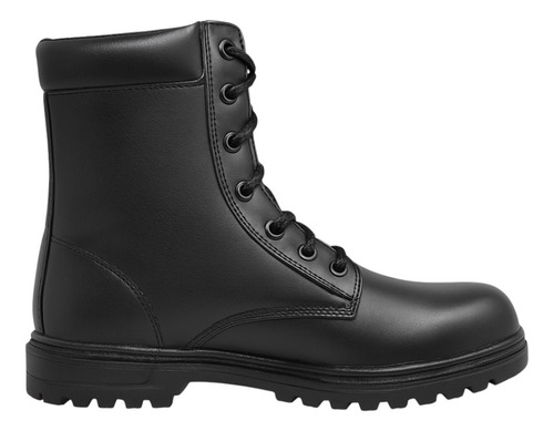 Bota Hombre Táctica Piel Vigilante Motocicleta Militar Moda