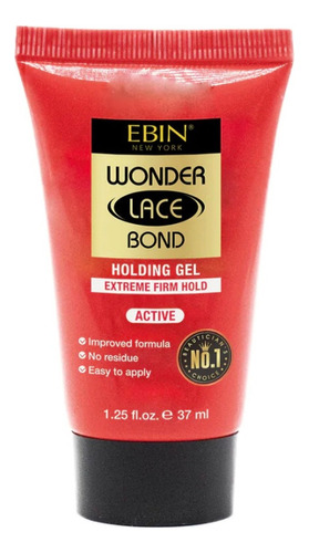 Gel Fijador Pelucas Ebin New York, Fuerte Extremo, 1.25 Oz