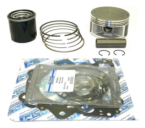 Piston Y Empaques Yamaha 660 Grizzly / Raptor /rhino +.75mm