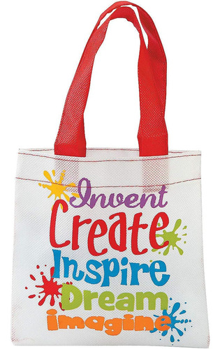 Mini Bolsos Tote De Little Artist - 24 U.