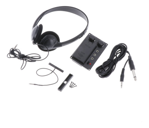 Kit De Recogida De Violín Eléctrico Diy + Audífonos +