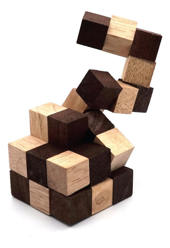 Snake Cube Puzzle (m) Puzzles Brain Teasers Para Adultos De.