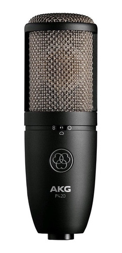Imagem 1 de 2 de Microfone AKG P420 condensador  multi-padrão preto
