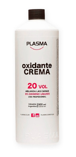 Crema Oxidante 950 Ml - Plasma