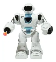 Comprar Robot Con Luz Y Sonido Super Warrior Lanza 3 Flechas Juguete