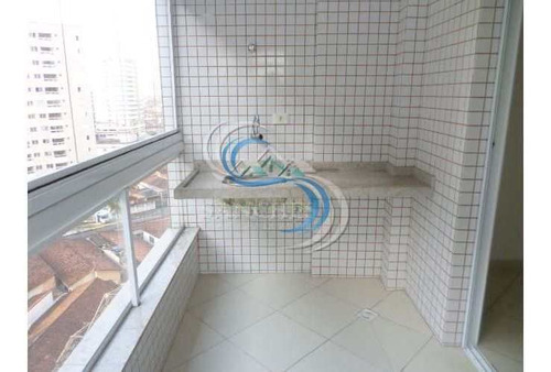 Imagem 3 de 28 de Apartamento 2 Dormitórios Sendo Suíte Em Praia Grande - Vila Caiçara - V2597