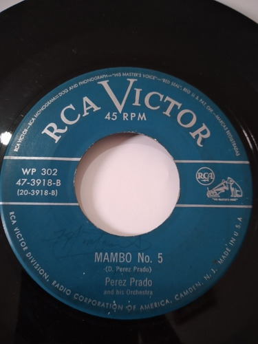 Vinilo Single De Perez Prado Mambo N°5 (163ll