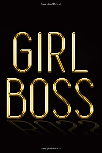 Girl Boss Chic Gold  Y  Black Notebook | Show Them Whors In 