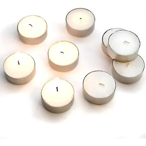 Velas Pequeñas Para Pebetero X32 Larga Duracion Sin Aroma